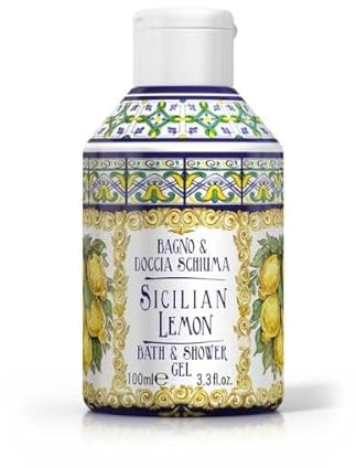 Bagno & Doccia Schiuma Sicilian Lemon, Gel da Viaggio, al profumo di limoni di Sicilia 100 ml