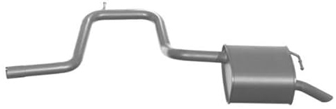 VEGAZ FS-439 Endschalldämpfer Hinten Kompatibel mit FORD MONDEO II BAP 1107898 1018330 1049992