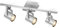 Home Sweet Home Industrieller LED Deckenleuchte | Concrete | 49/11.5/18.5cm | Beton | 3 Flammig | Metall | Dimmbar | inkl. LED-Leuchtmittel | GU10 | 5W | 390lm | warmweißes Licht