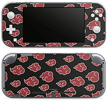 DeinDesign Autocollant Compatible avec Nintendo Switch Lite Sticker Film Autocollant Produit sous Licence Officielle Naruto Shippuden Akatsuki