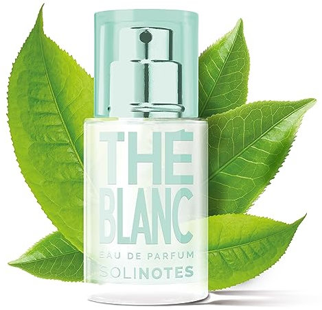 Solinotes Damenparfüm White Tee – Eau de Parfum | blumiger und beruhigender Duft – perfektes Geschenk für Sie – 15 ml