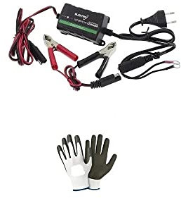 COMPATIBILE CON HONDA NC750X DCT ABS CARICA BATTERIA PER MOTO SCOOTER AUTO QUAD MANTENITORE DI CARICA VOLTAGGIO 6/12V-0.75-1.25 AH PER BATTERIE AL PIOMBO ACIDO
