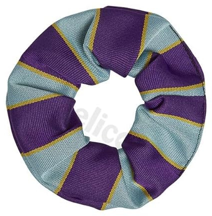 Elico Pony Club Striped Scrunchie