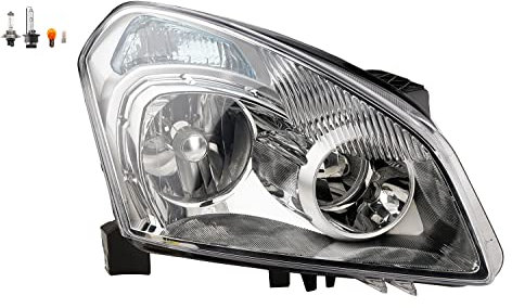 Johns, Scheinwerfer passend für Nissan Qashqai J10 02/07-02/10 rechts + Leuchtmittel