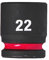 Milwaukee - ½ Shockwave™ Impact Duty Impact Socket - Standard - 22mm