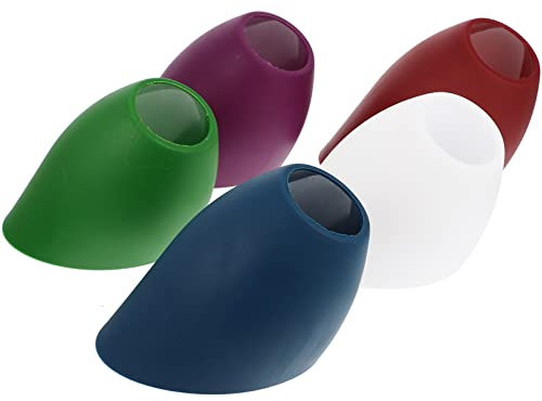 LIFKOME 5 Piezas pantalla de herradura lámpara de escritorio dormitorios infantiles lámpara de mesa de la vendimia bombilla del faro decoración vintage ventilador de techo LED
