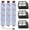 Fictezlove Accesorios para Bissell Crosswave 3 en 1, 3 unidades de filtros de repuesto y 3 rodillos de cepillo multisuperficie para Bissell CrossWave 1866 1785 2052 1713 2225N