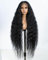 Style Icon Super lange Lace Front Perücke 104 cm lange lockige Perücke Perücke für Damen Super lange gewellte synthetische Spitzenperücke T Part Lace Perücke Hitzebeständige Faser 150% Dichte