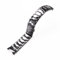 WAHRE Fit for Armani Uhr Armband Ar1474 Ar1452 Ar1451 Männer Frauen Schwarz Weiß 22mm 24mm Keramik Uhr Armband Armband Band Gürtel Ersetzen(Black,24mm)