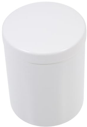 MAGICLULU Teedose Im Nordischen Stil Versiegelter Getreidebehälter Kaffeebohnenspender Weiß Hochwertiges Robust Und Langlebig Für Snacks Tee Und Kaffee