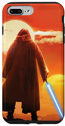 Star Wars Obi-Wan Kenobi Lightsaber Twin Suns Case for iPhone 7 Plus/8 Plus