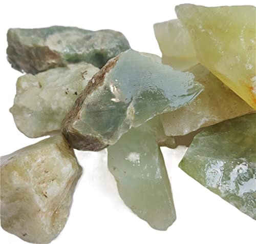 TCYNNQVD 500 g China Xiuyan Jade Green Serpentine for handgeschnitzte Schmuckverarbeitung Rohstoffe Home Dekorative Steine ​​​​Herstellung Reiki Crystals