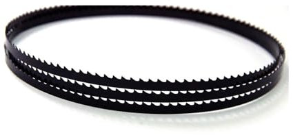 2 STÜCKE SK5 Carbon Bandsägeblätter 1434 mm * 6,35 mm * 0,35 mm 6 10 14 TPI Bandsäge Holzbearbeitungswerkzeuge for Burgess BK3, for Rexon, for Holzarbeiten(Size:6TPI)