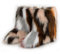 Roimaash Damen Süß Fluffy Stiefel Warm Gefüttert Freezies Winter Schneestiefel Faux Fell Colorful Schuhe Fellry Feet Paws Rave Custome Festival Schuhe Fuzzy Leg Warm Gefütterter Coffee-Grey Size 36