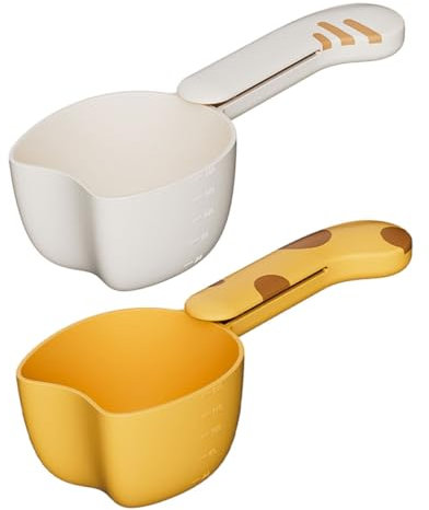 STOBAZA 2er-pack Reisschaufel Verschlussclip Messlöffel Für Hundefutter Kleiner Tierfutterlöffel Katzendesign Edelstahl-schaufelbeutelclip Für Die Küche