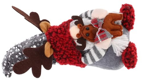 DRESSOOS Weihnachtswichtel Wichtelornamente Weihnachtsdeko Tischdekoration Zarter Wichtel Für Party Wichtelpuppenornamente Als Schmuck Für Feiern