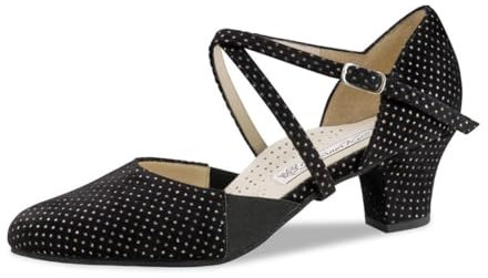 Werner Kern Damen Tanzschuhe Ronja 4,5 - Brokat 15 - Größe: EU 39 1/3