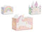 Libetui Set 6 Snackboxen Einhorn Märchen Schloss Regenbogen snack box Snackschale Pappe Party Geburtstag Mädchen Kinder