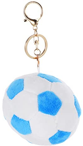 Abaodam Fußball Schlüsselanhänger Plüsch Anhänger Sportlich Hängend Dekorativer Taschenanhänger Für Schlüssel Und Rucksack