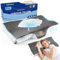 IDEA Kopfkissen, Ergonomisches Memory Foam Kissen, Orthopädisches Kissen Seitenschläferkissen für Seiten, Rücken & Bauchschläfer, Nackenkissen Antischnarch-Kissen mit Bezug 72#
