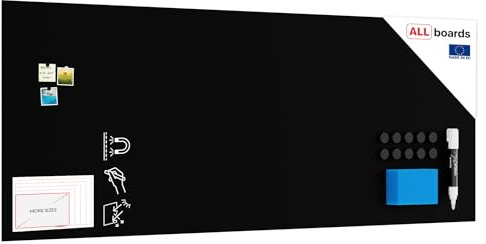 ALLboards Rahmenloses SLIMboard - Kreideoberfläche - 305x122 cm + GRATIS