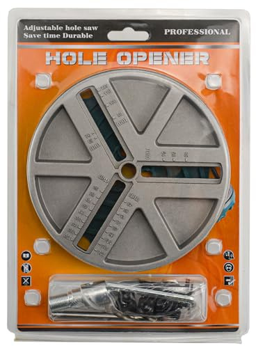 Adjustable Cabinet Hardwares Jigs Tool Set Adjustable Hole Cutter Tool for Hole Opening Cutter Drilling Template