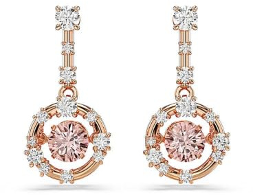 Swarovski Constella 5744239 rosa Ohrringe