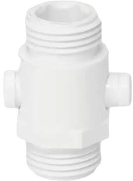 Wasserregler Adapter mit Duschkopf Stopp, Badezimmer Wassersparer, verstellbarer Duschflussregler mit Schnellabschaltadapter, Badzubehör