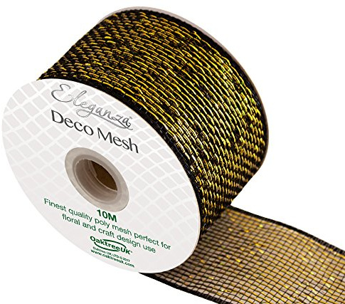Eleganza DECO Mesh Metallic 63mm x 10m No.21, Pink