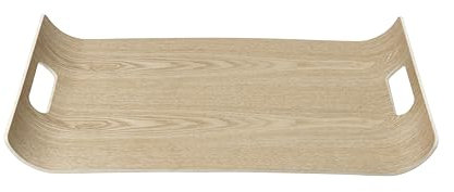 blomus Tablett WILO | Hartholz | Farbe Natur | Größe L | L44xB31xH4,5cm | Zeitloses Design | Serviertablett für Küche, Deko & Getränke