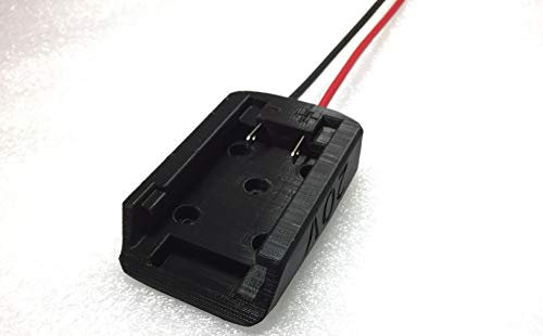 Battery Adapter for Black and Decker 20v Dock Power Connector 12 Gauge Robotics