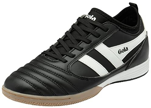 Gola Ceptor TX Futsal Shoe, Black/White, 37 EU