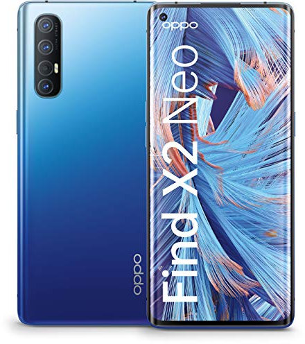 OPPO Find X2 Neo 256 Go Bleu Débloqué (Reconditionné)