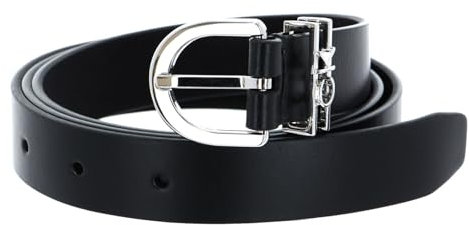 Calvin Klein Leder Gürtel CK Must CK Loop Belt 25mm W125 CK Black schwarz