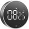 VOCOO Digital Kitchen Timer: Magnetic Countdown Countup Egg Timer with Large LED Display Adjustable Volume and Brightness, Easy to Use for Kids Elderly, Perfect for Classroom Home Work (space grey)
