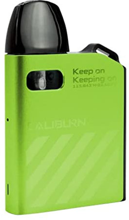 Uwell Caliburn AK2 Pod System, e Zigarette, 520 mAh, 2 ml, Farbe gloomy green, ohne Nikotin