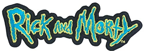 C&D Visionary Rick & Morty Logo Patch, grün