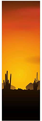 wandmotiv24 Garderobe Foto Amerikanische Wüste 40cm Breit x 125cm Hoch Wandpaneel