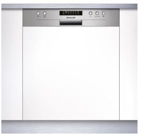 Lave-vaisselle encastrable BRANDT LVE134X - Induction - 13 couverts - L60cm - 44 dB - Silver