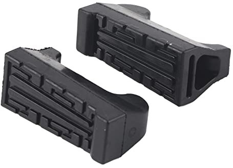 Motorcycle Foot Pegs Foot Rest 1 Pair Rubber Front Pedal Footrest Fit for YBR 125 for pedane moto motorbike rubber peg ybr 125 fussgummi pegs ybr 125 rubber foot rest ybr