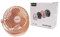 SOLMIRA Ventilador de Escritorio Rosa con Batería Recargable USB Tipo C Portatil Inalámbrico, Certificado CE y RoHS