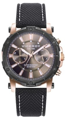 Viceroy - Multi Acero IP Rosa Y Negro Correa Sr Va - 401315-47