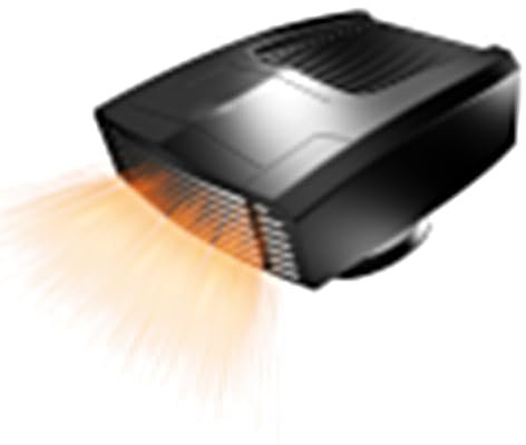 Auto-Heizung, ABS-Auto-Heizung 2-in-1 Tragbar Schnell Aufheizend Auto-Heizung Tragbar für den Winter Auto-Heizlüfter Automatischer Windschutzscheiben-Defroster-Lüfter für Auto