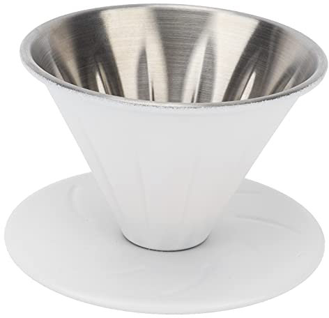 Serlium Pour over Coffee Dripper, Manual Coffee Filter Cup Funnel Mug Dripper Coffee Machine Accessories for Home Restaurant