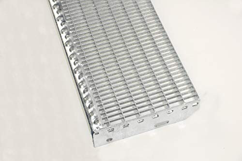 B2 Treppenstufe Gitterroststufe verzinkt 1000x270 mm 30/10