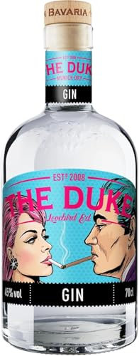 THE DUKE - Lovebird Edition Gin - Limitierter Bio Gin mit Himbeere, Rose, Zitrone & Wacholder - Fruchtig, floral & frisch - Vegan - Hergestellt in Bayern - 45% vol. Alkohol - 70 cl