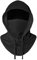 Moguri Sturmhaube für UV Schutz 3D Athletik atemberaubend weich Multifunktional Sturmhaube Motorrad Sommer Balaclava Motorrad Schutz Maske Gesichtsschutz Airsoft Zubehör,Schwarz