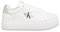 Calvin Klein Jeans Sneakers Donna Bright White - Silver 39 EU