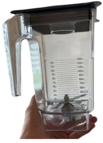 FHAJKTJB Commercial Blender Jar， Compatible For Blendtec， 90 Oz Compatible For WildSide Jar Replacement Blenders - 36 Oz Blending Capacity -