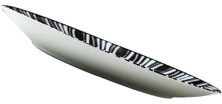 PRETYZOOM Piatto Da Portata in Ceramica in Stile Nordico Perfetto Per Cena E Pesce Vapore